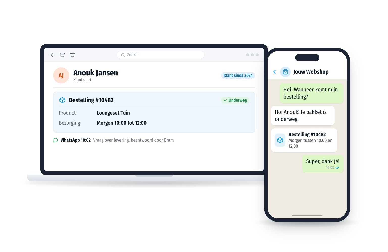 WhatsApp voor webshops en e-commerce